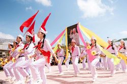 Rộn ràng Hội thi nghi thức Đội mừng ngày Quốc khánh