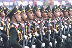Hình ảnh dũng cảm, kiên cường của lực lượng Công an Nhân dân tại Lễ diễu binh, diễu hành 2/9