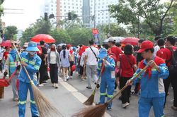 Lực lượng phục vụ A80: góp sức nhỏ vào thành công của Đại lễ A80