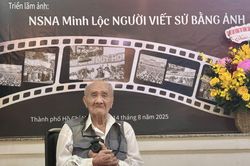 70 năm cầm máy, một đời viết sử bằng ảnh