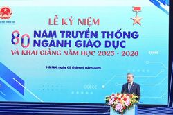 Tổng Bí thư Tô Lâm: Giáo dục phải là động lực then chốt phát triển đất nước