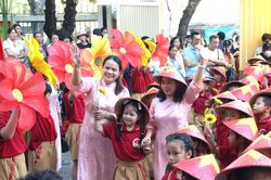 Tưng bừng ngày khai giảng năm học mới
