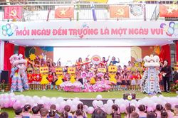 Rộn ràng khai giảng ở Mầm non Bình Minh (phường Tây Hồ, TP. Hà Nội): Nơi gieo mầm yêu thương và hy vọng