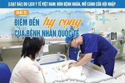 'Du lịch y tế Việt Nam: Đón bệnh nhân, mở cánh cửa hội nhập' Bài 2 - Điểm đến hy vọng của bệnh nhân quốc tế