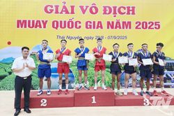 Trao 108 huy chương tại Giải vô địch Muay quốc gia năm 2025