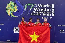 Vận động viên Bắc Ninh xuất sắc giành Huy chương Vàng tại Giải Wushu thế giới