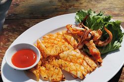 Xuýt xoa với mực một nắng của Lâm Đồng biển xanh