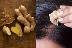 Cách gội đầu bằng nước gừng giúp giảm rụng tóc