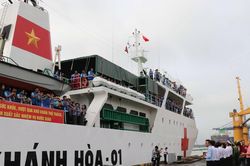 TP Hồ Chí Minh: Đoàn công tác thăm, động viên quân dân các đảo Tây Nam và Nhà giàn DK1