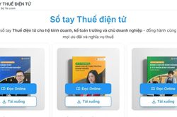 Cục Thuế ra mắt bộ 3 sổ tay điện tử tích hợp AI, hỗ trợ người nộp thuế