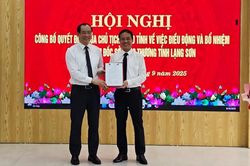 Bổ nhiệm ông Bùi Quốc Khánh giữ chức Giám đốc Sở Công Thương Lạng Sơn
