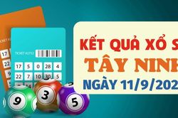 Kết quả xổ số Tây Ninh hôm nay 11/9/2025 - XSTN 11/9