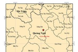 Quảng Ngãi: Liên tiếp xảy ra 3 trận động đất tại Măng Bút