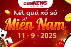 XSMN 11/9 - Trực tiếp kết quả xổ số miền Nam hôm nay 11/9/2025