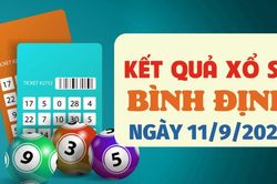 Kết quả xổ số Bình Định hôm nay 11/9/2025 - XSBDI 11/9