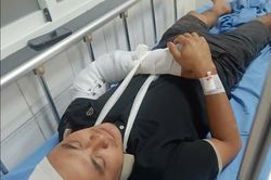 Nhân viên cứu hộ giao thông bị nhóm đối tượng chặn đánh nhập viện