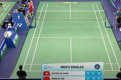 Ngược dòng bất thành, Nguyễn Hải Đăng dừng bước ở tứ kết Vietnam Open 2025