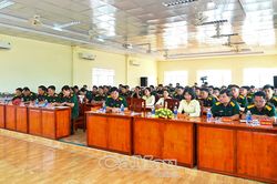 Bồi dưỡng tiếng dân tộc Khmer cho lực lượng vũ trang tỉnh