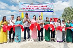 Khánh thành cầu Kênh Tư xã Đông Hưng