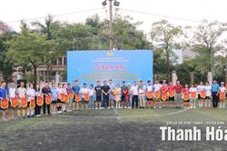 Sôi nổi giải thể thao trong công nhân lao động Công ty TNHH Giầy Rollsport Việt Nam
