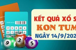 Kết quả xổ số Kon Tum hôm nay 14/9/2025 - XSKT 14/9