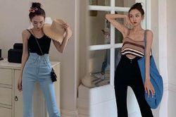 Các cách mix đồ với quần ống loe mặc thật sành điệu
