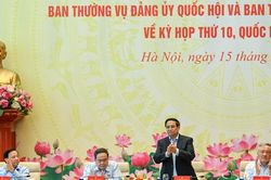 Xin ý kiến Quốc hội tiến hành Kỳ họp thứ 10 liên tục, tranh thủ làm đêm trên tinh thần 'thần tốc hành quân'