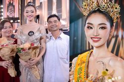 Gia cảnh đặc biệt của Miss Grand Vietnam 2025: Bố làm phụ hồ, mẹ bán vé số