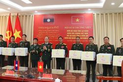 Hội đàm thường niên giữa Bộ Chỉ huy Quân sự tỉnh Lai Châu với Bộ Chỉ huy Quân sự tỉnh U Đôm Xay (Lào) năm 2025