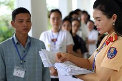 CSGT Hà Nội cơ bản giải quyết lượng hồ sơ sát hạch lái xe tồn đọng