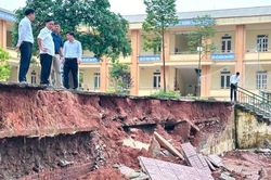Hà Nội công bố tình huống khẩn cấp về thiên tai tại xã Ba Vì