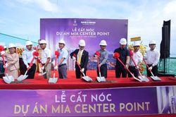 Mia Center Point cất nóc sớm hơn kế hoạch, khẳng định uy tín và chất lượng công trình