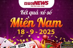 XSMN 18/9 - Trực tiếp kết quả xổ số miền Nam hôm nay 18/9/2025