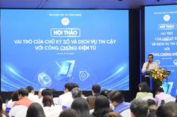 Bảo đảm niềm tin cho dịch vụ công chứng điện tử với chữ ký số