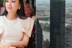 Em gái tỷ phú của Cẩm Ly 'ở trong tòa nhà của ông Trump', được chồng xây cả một rạp hát chỉ để luyện thanh