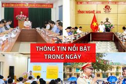 Nghệ An: Thông tin nổi bật ngày 22/9