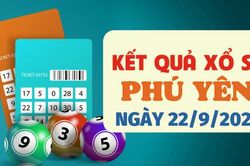 Kết quả xổ số Phú Yên hôm nay 22/9/2025 - XSPY 22/9