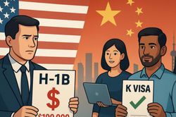 Trung Quốc tung visa K để hút nhân tài Ấn Độ giữa lúc Mỹ siết H-1B