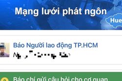 TP Huế số hóa hoạt động phát ngôn báo chí: Phóng viên được chấm điểm chất lượng phản hồi