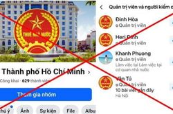 Thuế TP HCM bị giả mạo trên mạng xã hội