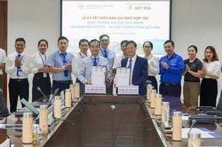 Trường ĐH Quy Nhơn và Bệnh viện Phong-Da liễu Trung ương Quy Hòa hợp tác về y tế, giáo dục
