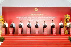 Khởi công, khởi động 10 dự án, công trình phục vụ APEC 2027