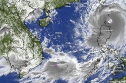 Bão số 9 tiến vào Vịnh Bắc Bộ, Quảng Ninh, Hải Phòng hứng chịu gió mạnh và mưa lớn