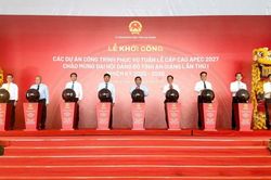 An Giang: Khởi động 10 công trình dự án trị giá 9.106 tỷ đồng phục vụ APEC 2027