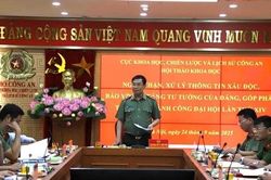 Chủ động xây dựng 'thế trận lòng dân' trên không gian mạng, góp phần vào thành công Đại hội XIV của Đảng
