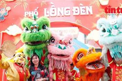 Phố lồng đèn Chợ Lớn rộn ràng đón Trung thu