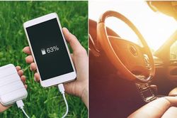 Liệu có an toàn khi để pin dự phòng trong xe ô tô khi trời nắng nóng?