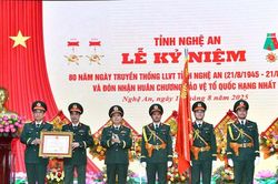 Bộ Chỉ huy Quân sự tỉnh Nghệ An: Xứng danh Anh hùng Lực lượng vũ trang nhân dân