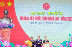 Tỉnh Nghệ An trọng thể tổ chức Đại hội thi đua yêu nước năm 2025, đón nhận Bằng khen của Thủ tướng Chính phủ