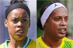 Nữ cầu thủ gây sốt vì quá giống Ronaldinho